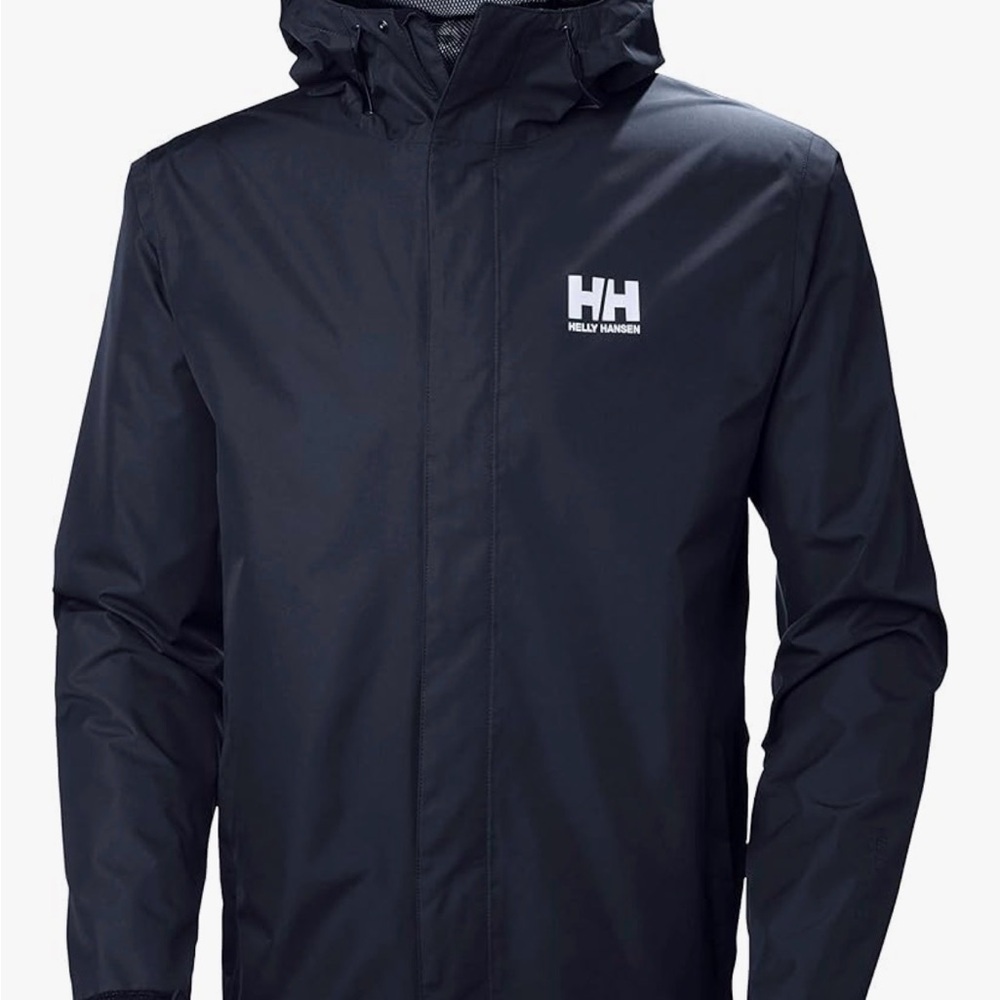 Helly Hansen Men's Navy Raincoat